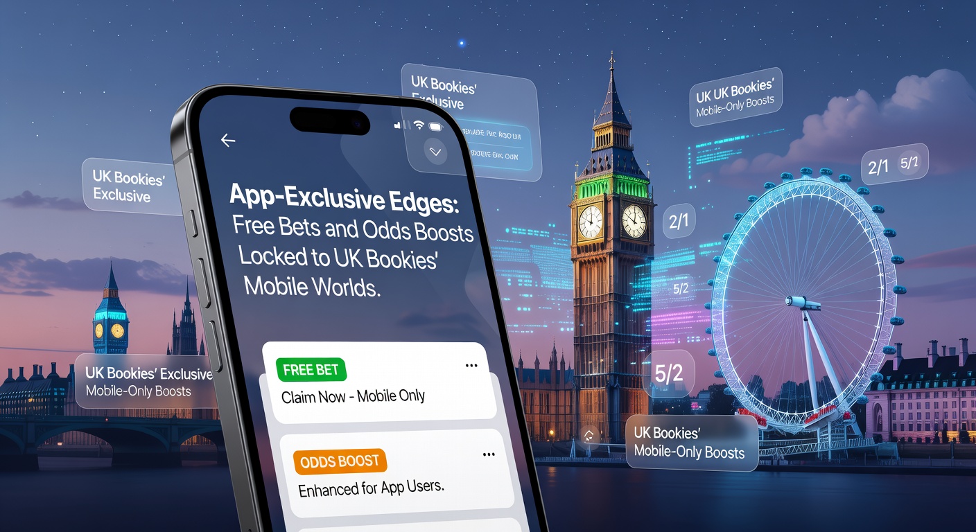 Close-up of a betting app interface showing active free bet tokens and odds boost sliders, with Premier League fixtures highlighted for mobile-only enhancements