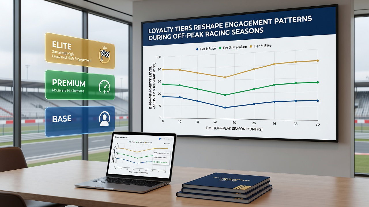 Bettors reviewing loyalty rewards during a quiet racing period
