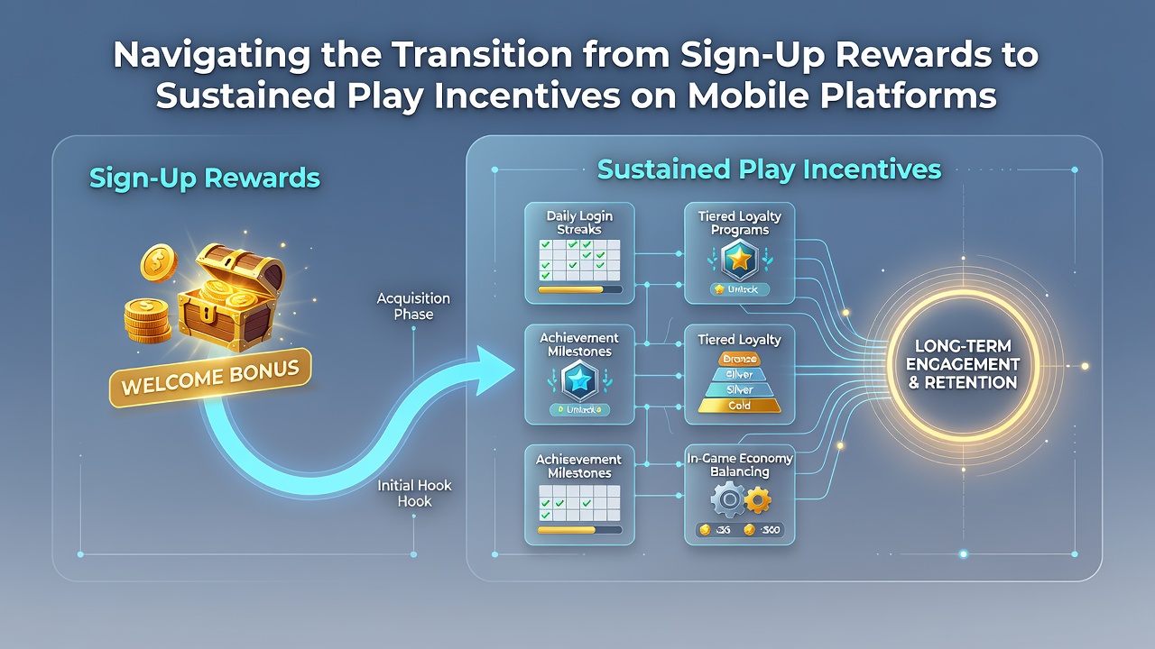 Dashboard view of mobile app analytics displaying retention curves and ongoing incentive notifications