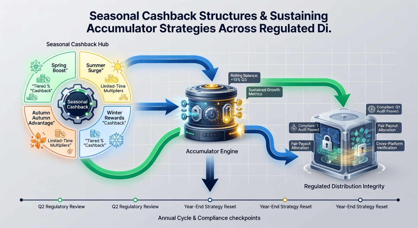Accumulator betting slip interface showing cashback credit application during seasonal promotion period